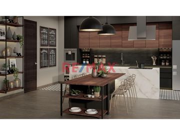 MODERNO DEPARTAMENTO EN ZONA EXCLUSIVA  DE SAN ISIDRO