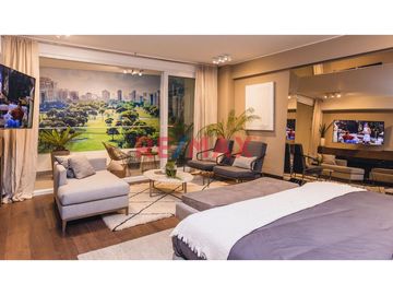 MODERNO DEPARTAMENTO EN ZONA EXCLUSIVA  DE SAN ISIDRO