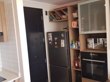 Depto. nuevo, 1 dormitorio, 1 baño, terraza comuna Ñuñoa.