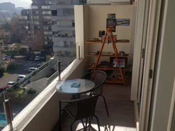 Depto. nuevo, 1 dormitorio, 1 baño, terraza comuna Ñuñoa.