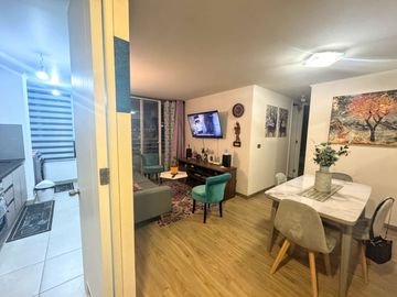Depto SemiNuevo 2 Dorm 2 Baños + Estac. en Metro El Parrón