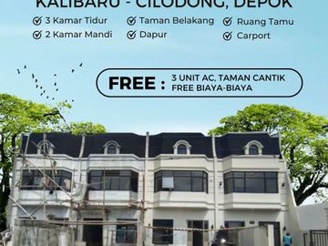 Dijual Rumah Siap Huni [AKSES 2 MOBIL] Di Kalibaru Cilodong Depok Dekat Grand Depok City [AR139]