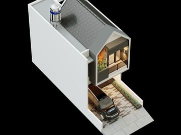 Rumah Murah 2 Lantai Serpong Tangerang Selatan, Jual Dijual Shm