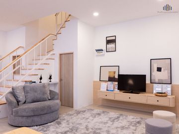 Great Promotion, Tons of Freebies! Brand-New Minimal Style Townhome for Sale – Ar-Lek Home Project, Nong Pak Long
