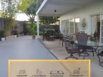 Spacious 3 Bedrooms House with Pool and Big Garden