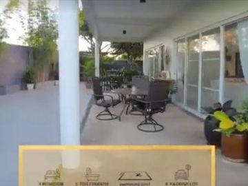 Spacious 3 Bedrooms House with Pool and Big Garden