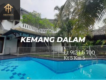 Rumah Luas 912 Kemang Dalam Jaksel