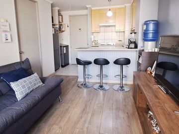 ¡Atención Inversionistas! Dpto. en venta 1 D + 1 B+ Bodega. Excelente ubicación.