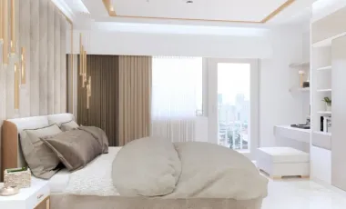 FOR SALE STUDIO Condo Unit with Balcony along Roxas Blvd near US Embassy.  RARE UNIT OVERLOOKING MANILA CITY SKYLINE