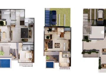 Villa con alberca privada y Rooftop en venta, El Arrocito, Huatulco