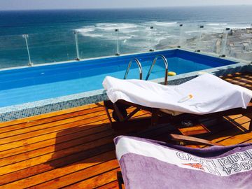 ALQUILO HERMOSO DUPLEX AMOBLADO - ESPECTACULAR VISTA AL MAR -   FRENTE AL MAR - PUNTA HERMOSA  - PLAYA SEÑORITAS