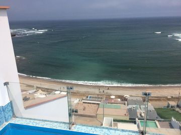 ALQUILO HERMOSO DUPLEX AMOBLADO - ESPECTACULAR VISTA AL MAR -   FRENTE AL MAR - PUNTA HERMOSA  - PLAYA SEÑORITAS