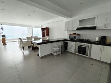 ALQUILO HERMOSO DUPLEX AMOBLADO - ESPECTACULAR VISTA AL MAR -   FRENTE AL MAR - PUNTA HERMOSA  - PLAYA SEÑORITAS