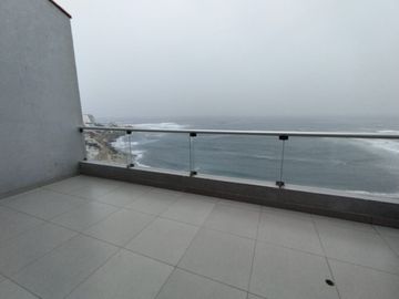 ALQUILO HERMOSO DUPLEX AMOBLADO - ESPECTACULAR VISTA AL MAR -   FRENTE AL MAR - PUNTA HERMOSA  - PLAYA SEÑORITAS