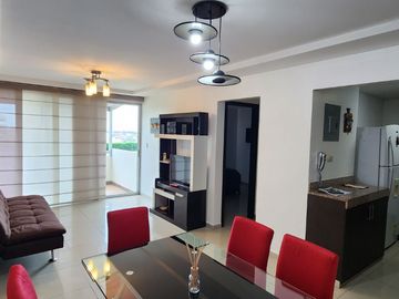 ¡Alquilo Departamento Totalmente Amoblado Planta Baja Con Terraza Privada!