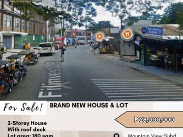 For Sale: Brand New 2-Storey House & Lot located at Mountain View Subd.(through Filinvest 2), QC