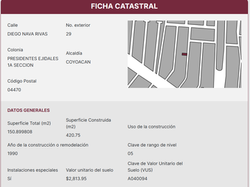 Casa de oportunidad en PRESIDENTES EJIDALES, COYOACAN  ✨🏡💵