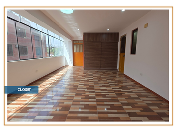 VENTA DE DEPARTAMENTO 4 HABITACIONES EN SJL
