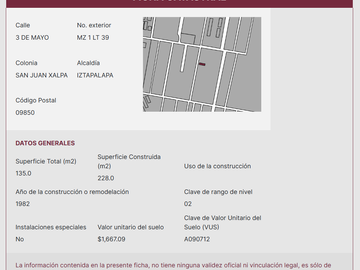 CASA de oportunidad en  3DE MAYO, IZTAPALAPA ✨🏡💵