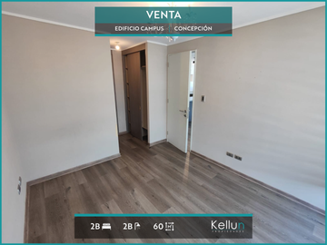 Departamento en venta – Tipo Mariposa, Edificio Cruz 1051, Concepción
