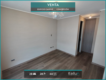 Departamento en venta – Tipo Mariposa, Edificio Cruz 1051, Concepción