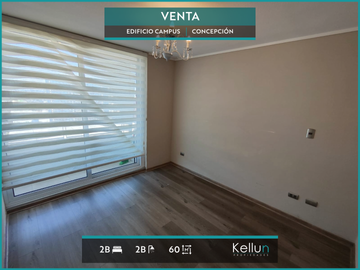 Departamento en venta – Tipo Mariposa, Edificio Cruz 1051, Concepción