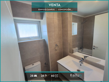 Departamento en venta – Tipo Mariposa, Edificio Cruz 1051, Concepción