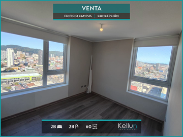 Departamento en venta – Tipo Mariposa, Edificio Cruz 1051, Concepción