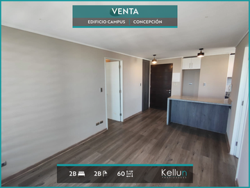 Departamento en venta – Tipo Mariposa, Edificio Cruz 1051, Concepción