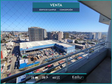 Departamento en venta – Tipo Mariposa, Edificio Cruz 1051, Concepción