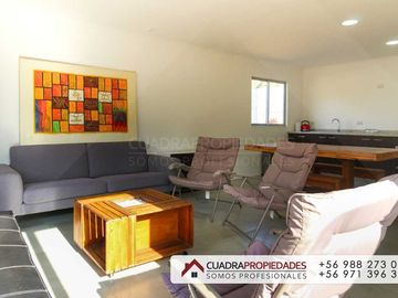 Venta de Terreno con Casa Nueva en Condominio – Cajón Grande, Olmué Valor: $140.000.000 + comisión de corretaje