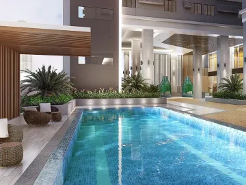 FOR SALE 1-Bedroom End Unit overlooking Manila and Makati skyline.  No DP and 0% interest promo terms!
