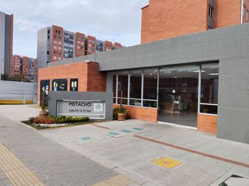 APARTAMENTO CONJUNTO PISTACHO OBRA GRIS