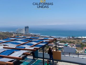 CONDOMINIO HABITACIONAL 3 UNIDADES CON  VISTA PANORAMICA AL MAR  ... VILLAS DE SAN PEDRO ROSARITO BC
