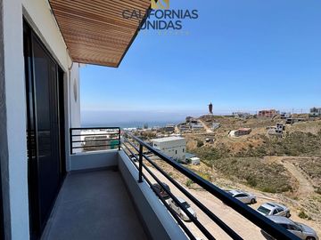 CONDOMINIO HABITACIONAL 3 UNIDADES CON  VISTA PANORAMICA AL MAR  ... VILLAS DE SAN PEDRO ROSARITO BC