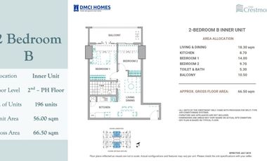 30K Reservation Fee, 38K Monthly downpayment ,  , No Spot Dp required , 2 bedroom unit payable in 36 months also open for Rent to Own