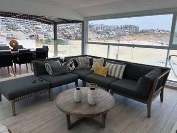 Venta Duplex Playa El Silencio Primera Fila Frente Al Mar, Punta Hermosa Con 2 Estacionamientos