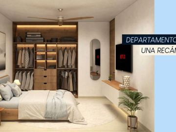 Departamentos de lujo en Mérida, Yucatán, dentro de Residencial, con amenidades.