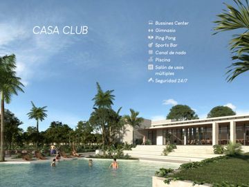 Departamentos de lujo en Mérida, Yucatán, dentro de Residencial, con amenidades.
