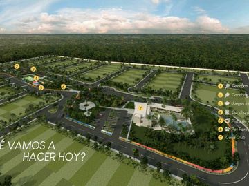 Departamentos de lujo en Mérida, Yucatán, dentro de Residencial, con amenidades.