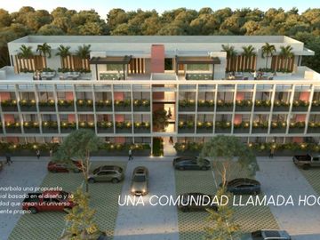 Departamentos de lujo en Mérida, Yucatán, dentro de Residencial, con amenidades.