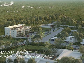 Departamentos de lujo en Mérida, Yucatán, dentro de Residencial, con amenidades.