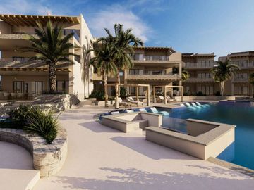 Departamento con jardín y terraza privada, Playa Cerritos, Cabo San Lucas