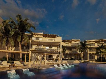Departamento con jardín y terraza privada, Playa Cerritos, Cabo San Lucas