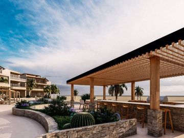 Departamento con jardín y terraza privada, Playa Cerritos, Cabo San Lucas