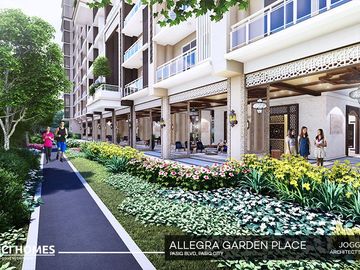 1 BR Condo (36 sqm) in Pasig City | Allegra Garden Place | Ready for Occupancy (Foreigners can own condo)