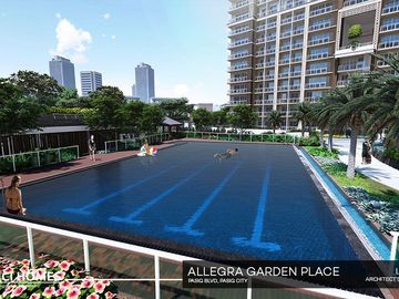 1 BR Condo (36 sqm) in Pasig City | Allegra Garden Place | Ready for Occupancy (Foreigners can own condo)