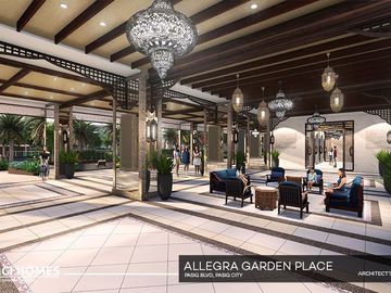 1 BR Condo (36 sqm) in Pasig City | Allegra Garden Place | Ready for Occupancy (Foreigners can own condo)
