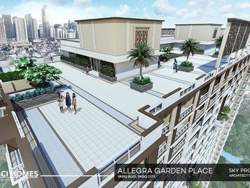 1 BR Condo (36 sqm) in Pasig City | Allegra Garden Place | Ready for Occupancy (Foreigners can own condo)