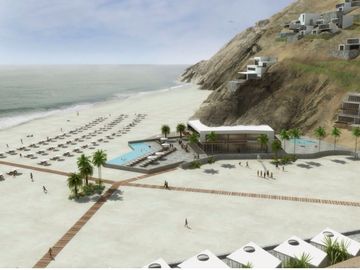 Venta Terreno Frente al Mar en Condominio Playa Positano – Km 69